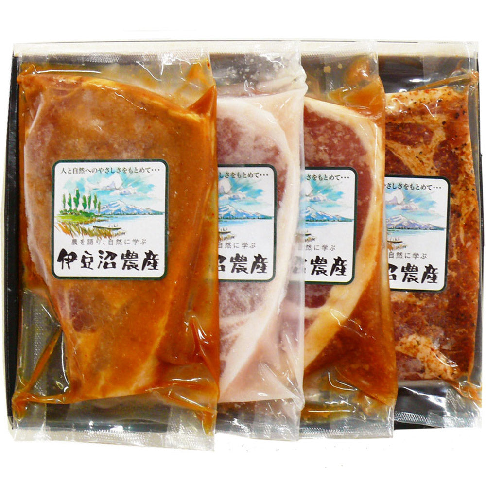 宮城県産豚 味付け肉4種セット 【送料込み】