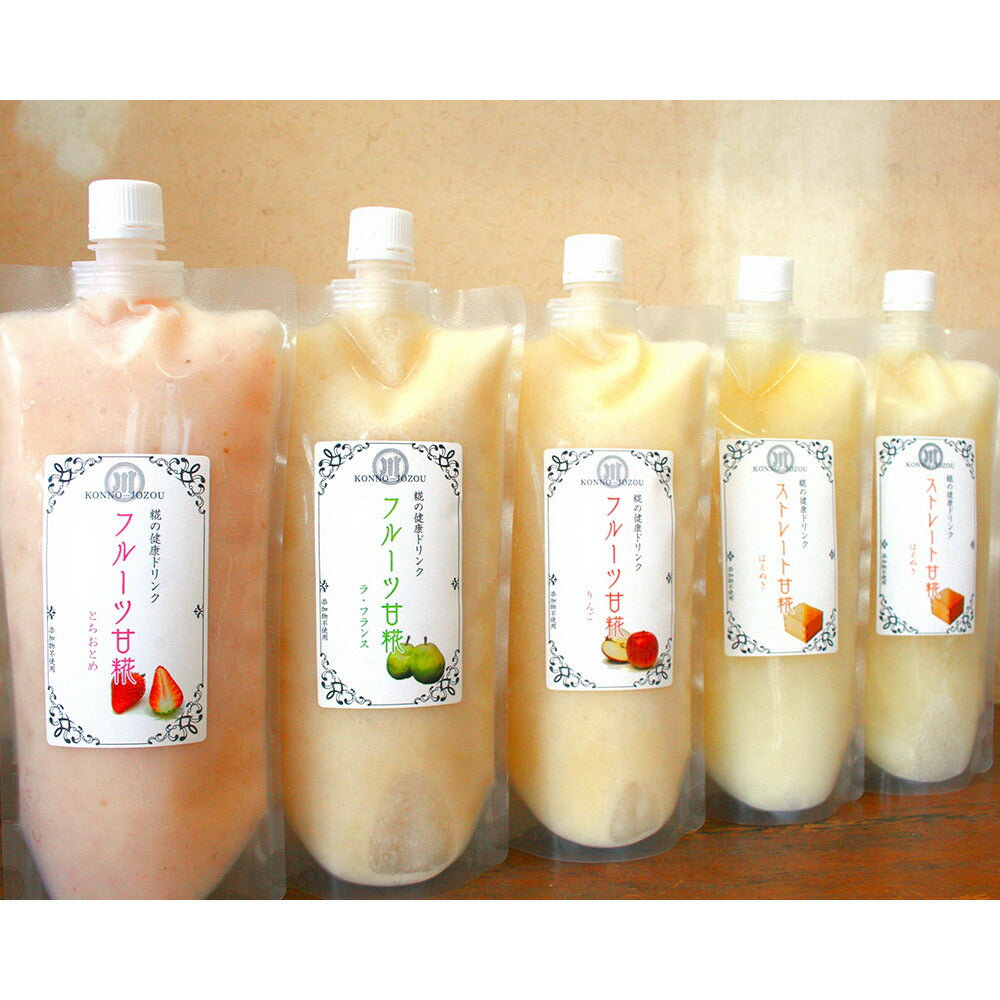 山形県 「糀の健康ドリンク・4種類セット」 各550g