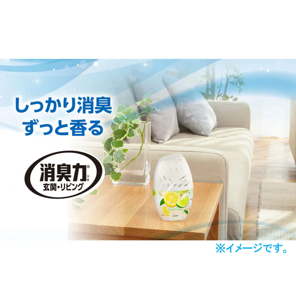 エステー お部屋の消臭力 玄関リビング用 フレッシュシトラス 400mL X6個