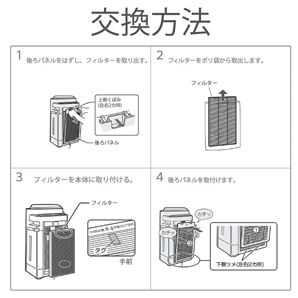 【全て日本国内発送】シャープ 空気清浄機対応 FZ-D40SF 交換用フィルター 集じん・脱臭一体型フィルター 空気清浄機用交換部品 (形名:FZ-D40SF) 互換品 1枚