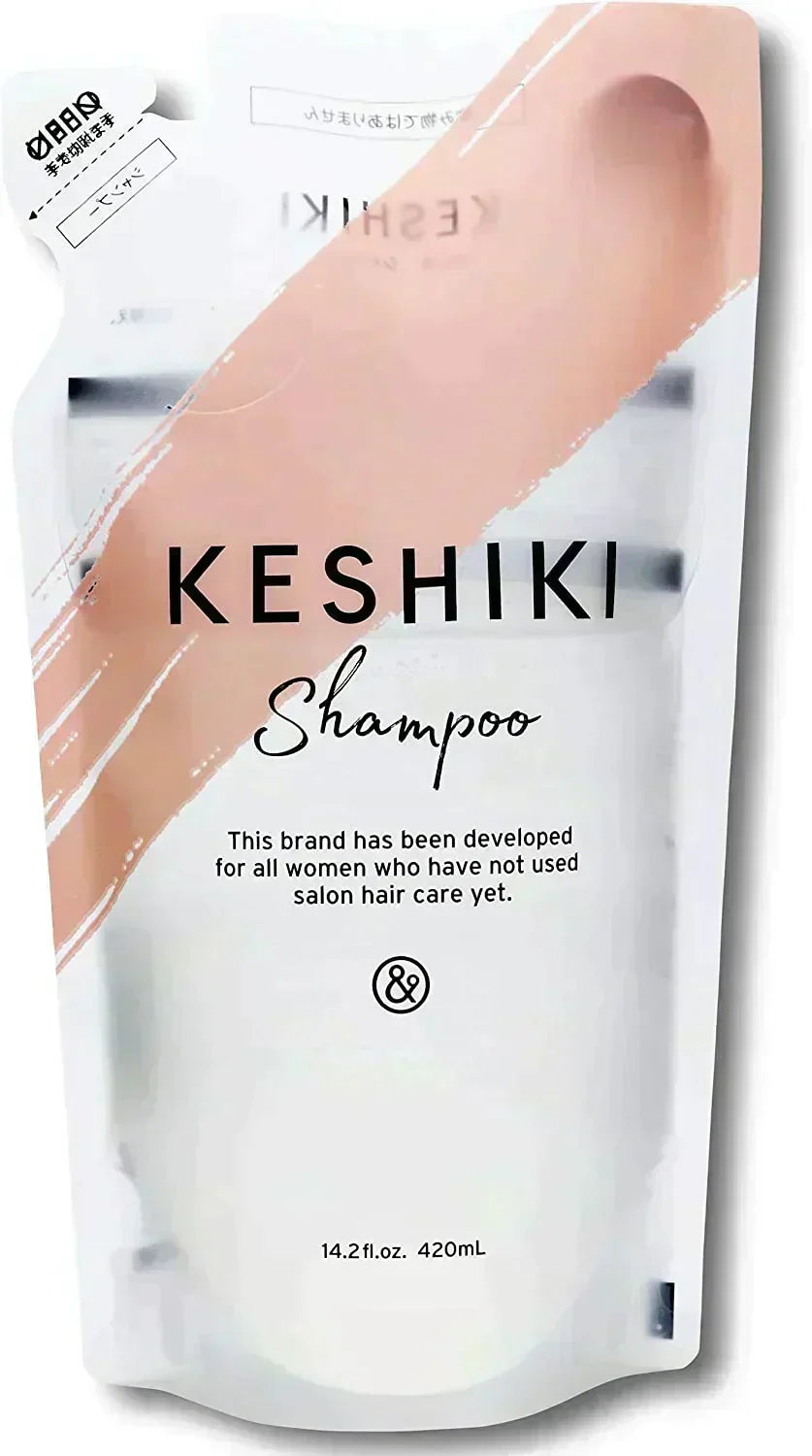 KESHIKI ケシキ シャンプー トリートメント セット 詰め替え クリックポスト発送のみ 送料無料 420ml 420g 美容室 美容院 アミノ酸 いい香り 美容液 天然 サロン専売 ヘアトリートメント 美容室 サロン専売品 美容院 ヘアケア ヒートケア &NINE アンドナイン