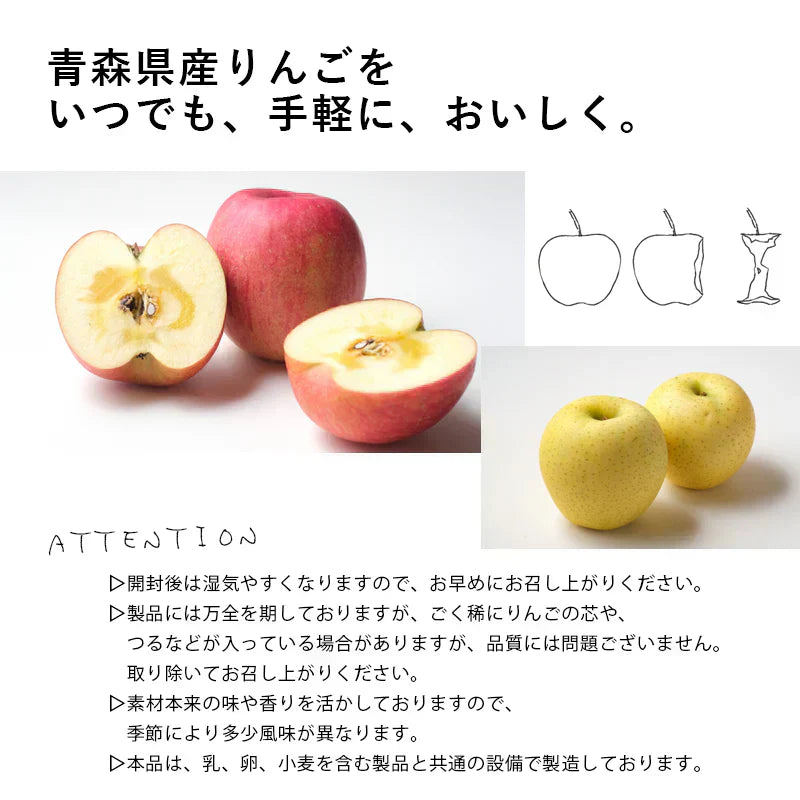 果樹園のりんごスティック ふじ 3袋セット  青森県産 りんご お菓子 スティック りんごスティック メール便 スナック 送料無料 おつまみ おやつ リンゴ 果物