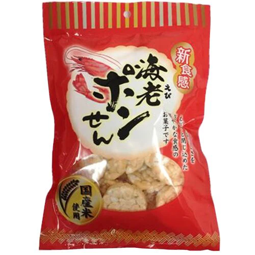【終売】大阪名物!海老ポンせん (50g×10袋)