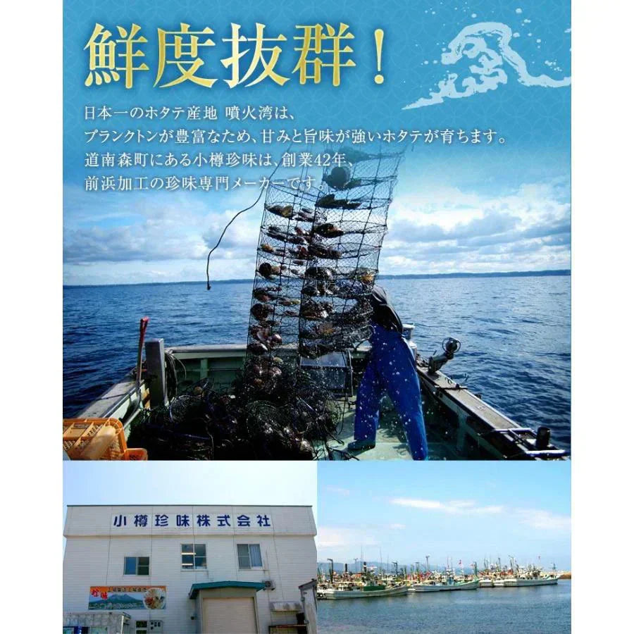 ほたて ホタテ おつまみ 珍味 北海道 ソフト ほたて貝柱 220g(110g×2袋) 送料無料 オリジナルレシピ付