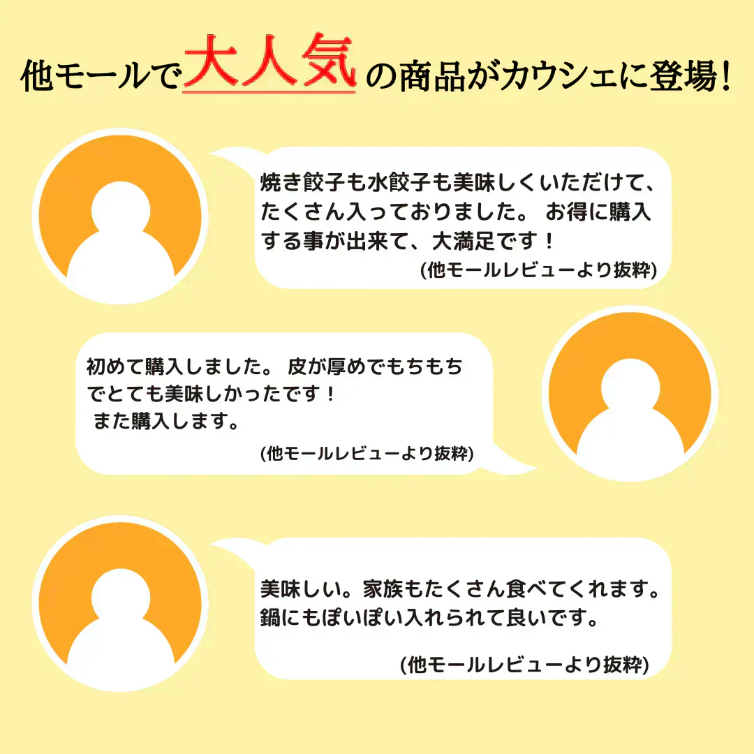 メガ盛り!黒餃子&水餃子96個(黒餃子48個、水餃子48個)