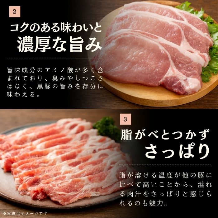 静岡県産 高級黒豚 焼肉用肩ローススライス(500g×2パック)