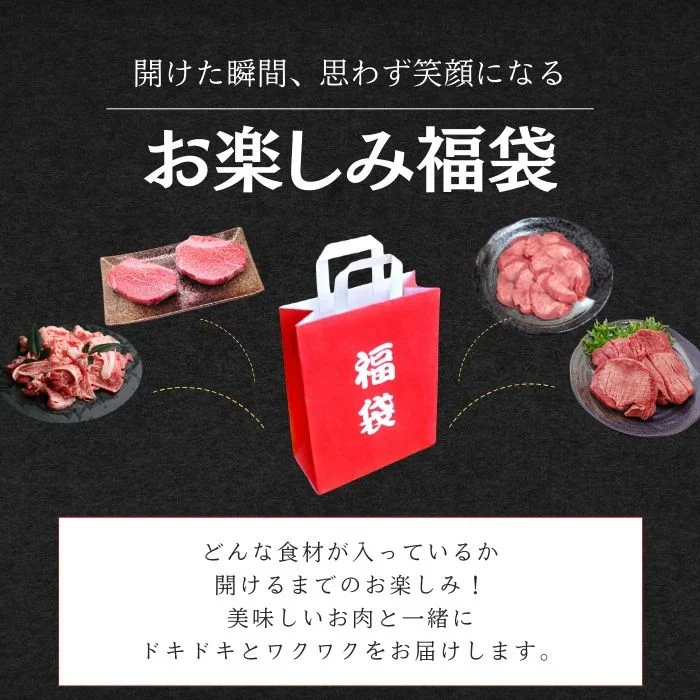 【肉屋の福袋】7種3kg以上 / 20,000円相当の品(牛タン・ブランド肉入り)