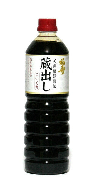 徳島県名産品 徳島の醤油 蔵出し 1000ml×5
