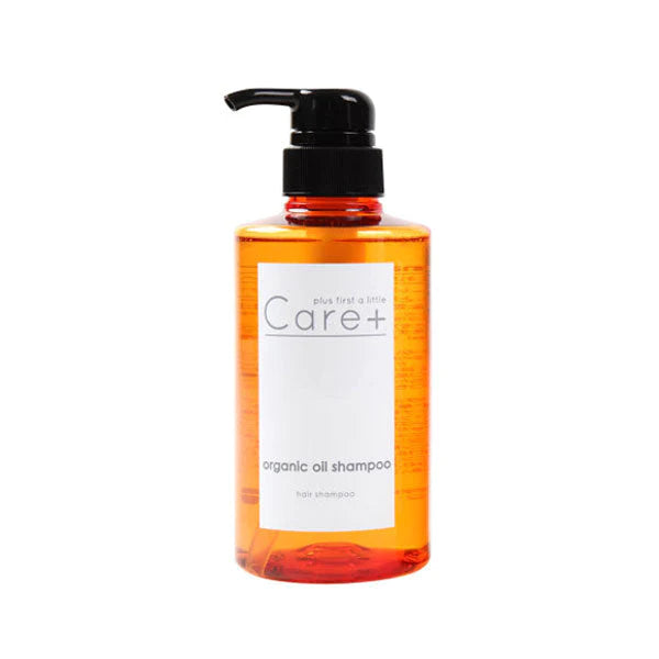 Care+ オーガニックオイル シャンプー 400ml (ノンシリコン)
