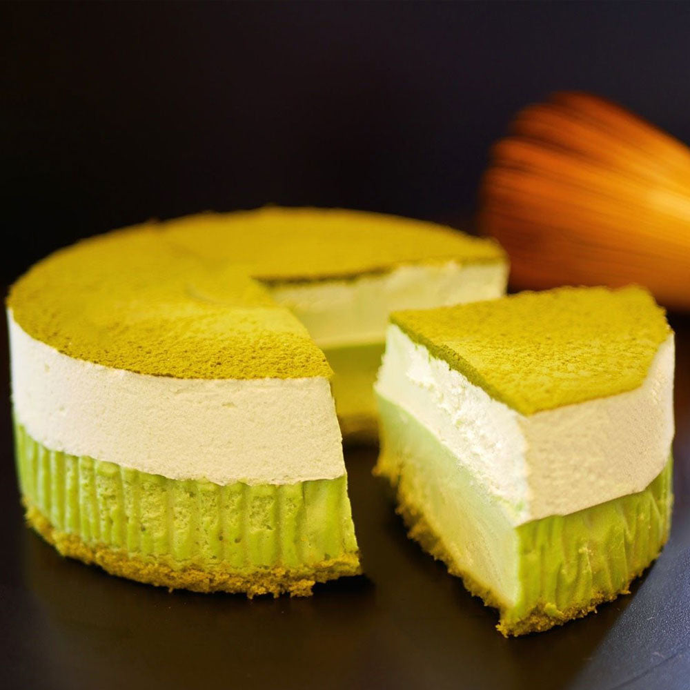抹茶のちーずけーき ベイクドチーズケーキ