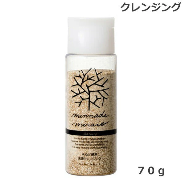 みんなでみらいを 米ぬか酵素洗顔クレンジング 70g メイク落とし (送料無料)