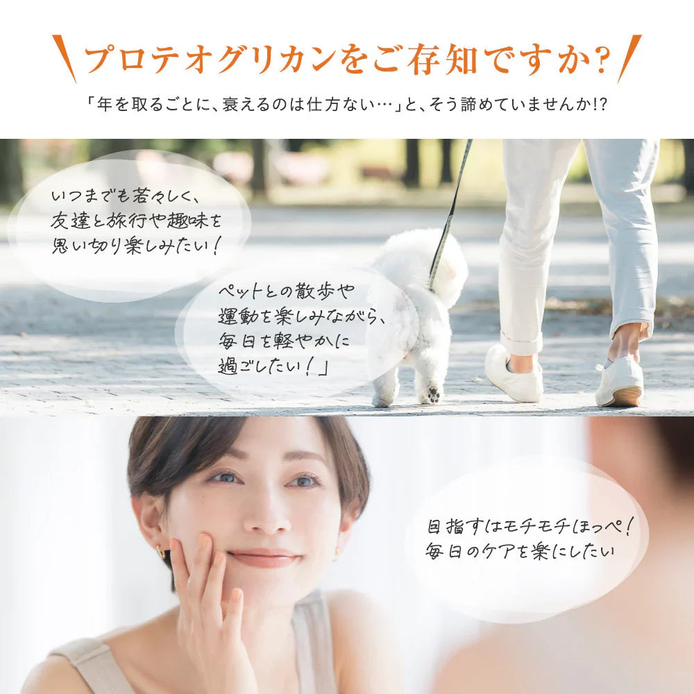 プロテオグリカン《約3ヶ月分》14種類の美容成分を濃縮!プロテオグリカン プロテオ サプリ サプリメント 美容 プラセンタ ヒアルロン酸