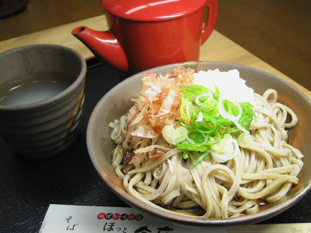 福井県特産品 今庄そば 越前今庄生そば 6食入り (つゆ付き)