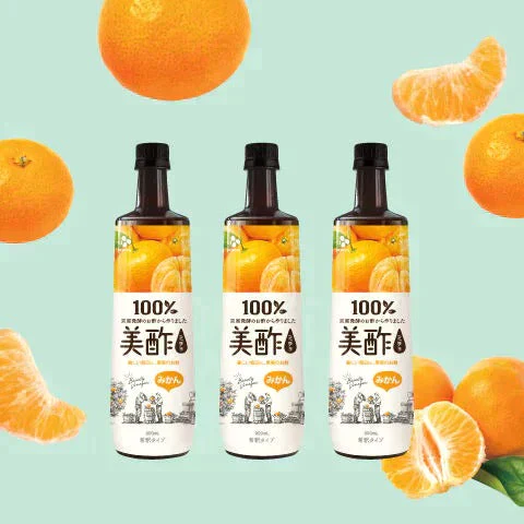 【数量限定アウトレット!在庫なくなり次第終了】美酢 みかん 900mL 3本セット(みちょ ミチョ 飲むお酢 お酢飲料 希釈タイプ)