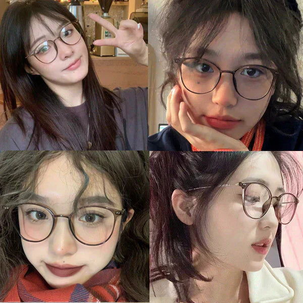 自動調光メガネ 調光サングラス ボストンタイプ UVカット 紫系 ブルーライトカット スケルトン