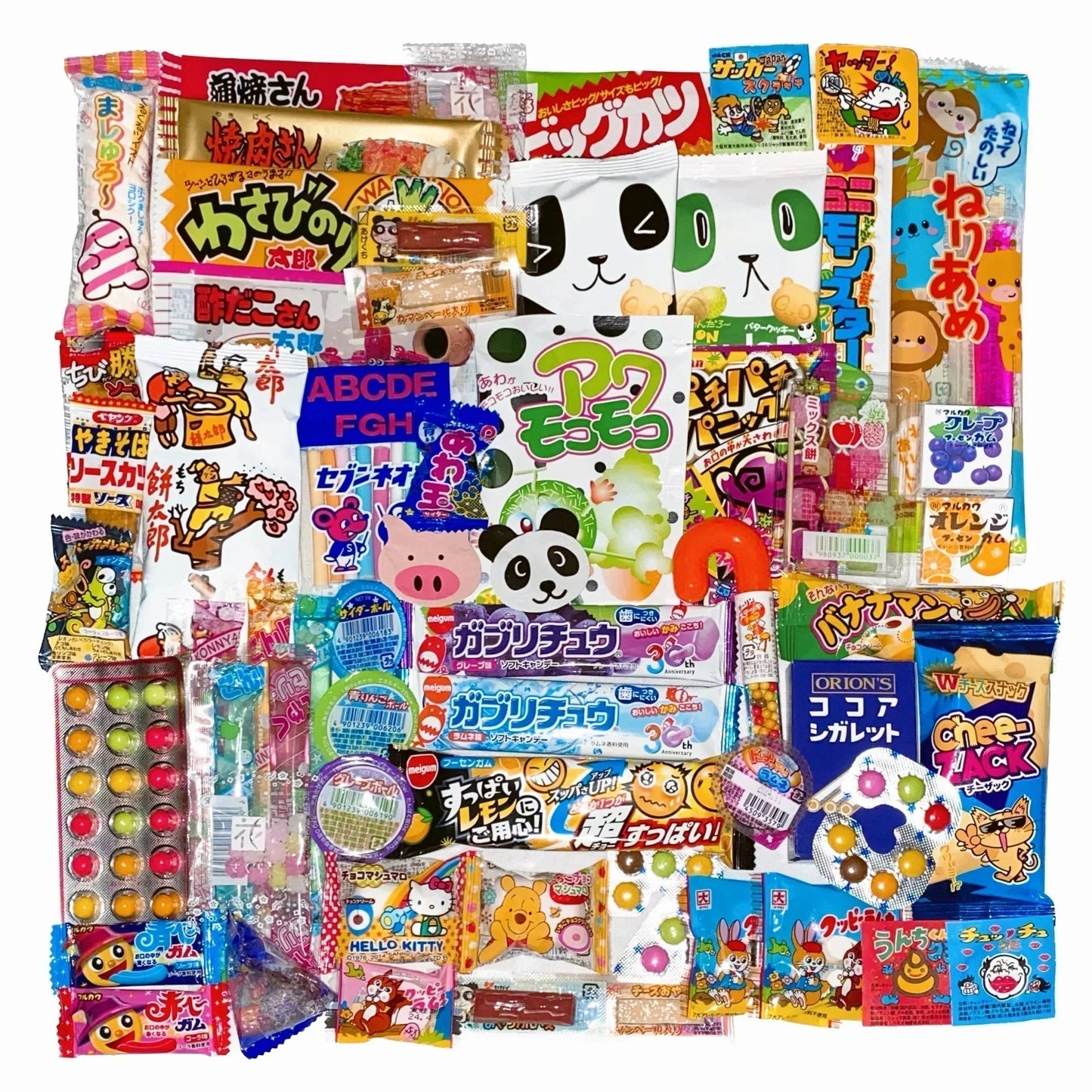 【駄菓子 詰め合わせ 計60点セット】 お菓子 まとめ買い 大人買い 人気 大量 プレゼント イベント メール便
