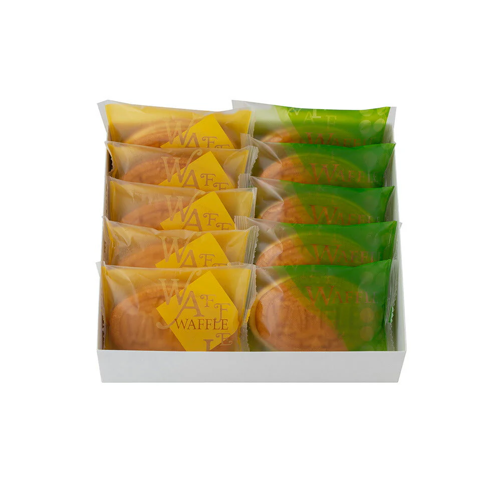 岡山 創業明治四年 福井堂 ワッフル 詰め合わせ 2種 セット 洋菓子 スイーツ【送料込み】