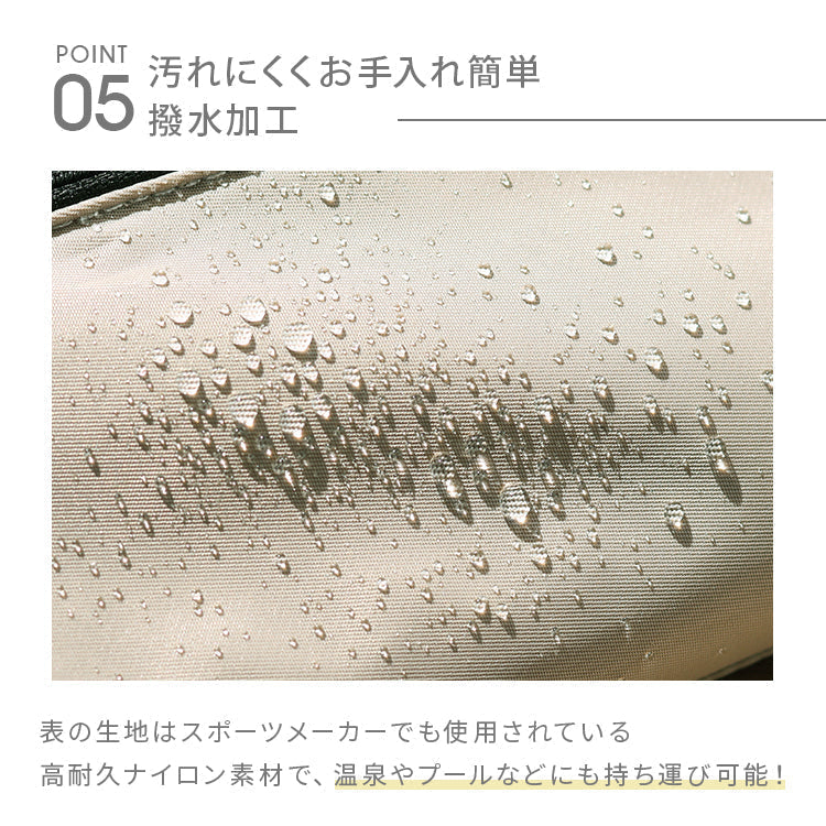 【グレージュ】ヘアアイロンポーチ 耐熱 ヘアアイロンケース ヘアアイロン 収納 耐熱 300℃ 吊り下げ 引っ掛け 2Way 熱いままOK 旅行 すっきりまとまる 耐熱ケース 耐熱ポーチ 携帯 持ち運び 洗面台収納 タオルハンガー ポケット付き かわいい
