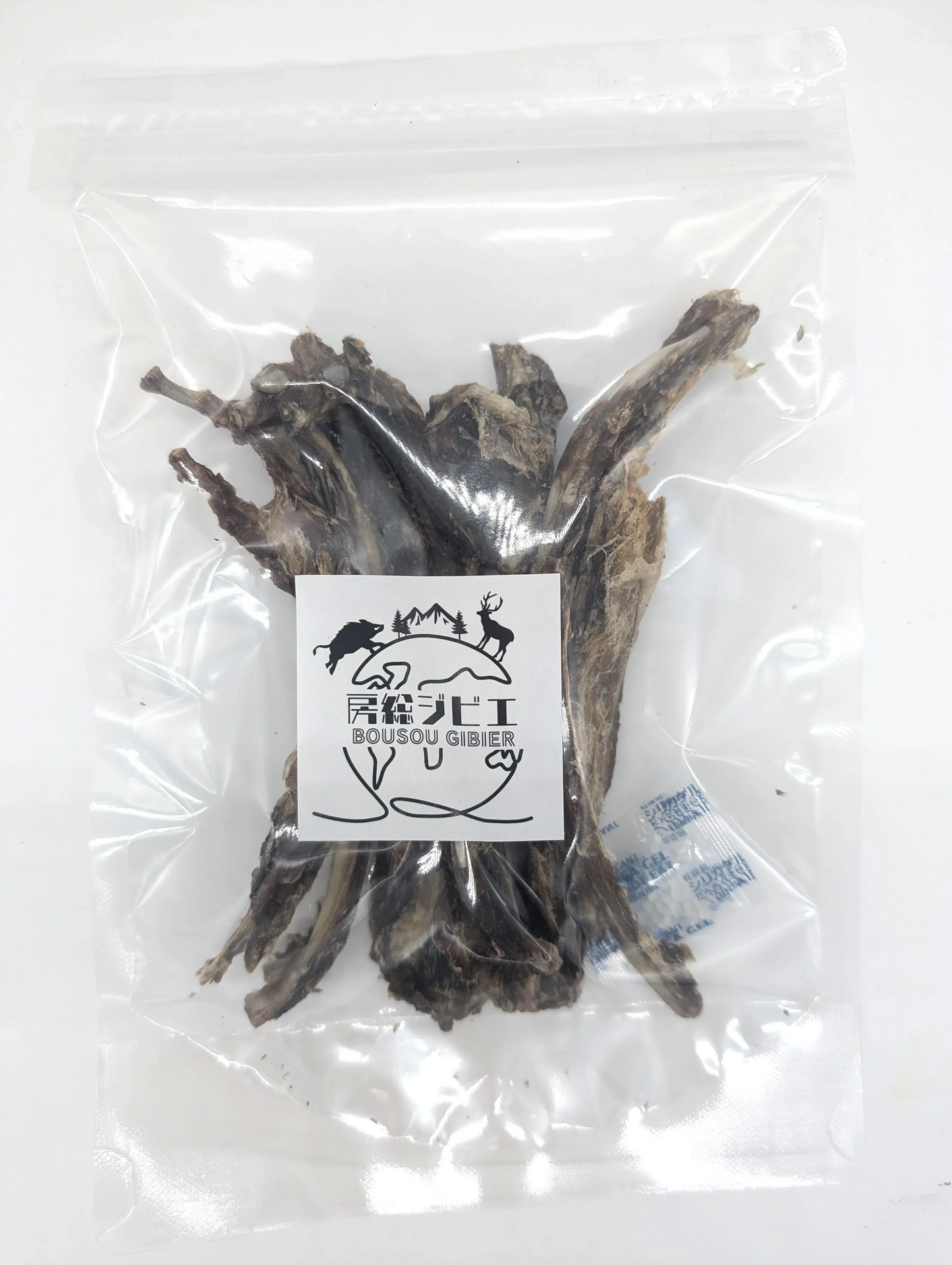 房総ジビエ鹿スペアリブジャーキー 50g×1 密封チャック袋入り