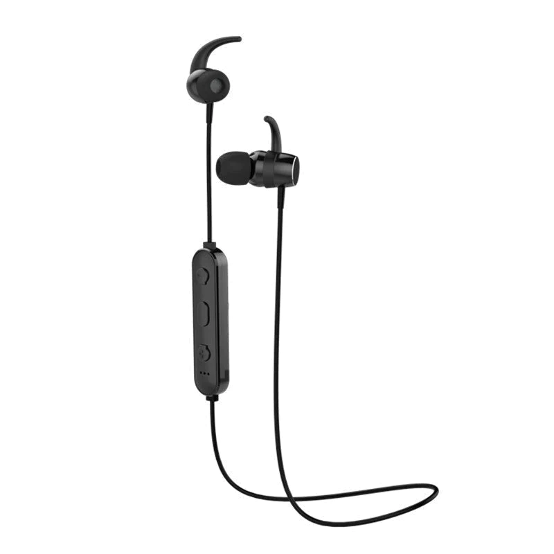 【ブラック】ブルートゥースイヤホン Bluetooth 4.2 ワイヤレスイヤホン 高音質 日本語音声通知 8時間連続再生 IPX4防水 ヘッドセット マイク内蔵 ハンズフリー 超長待機
