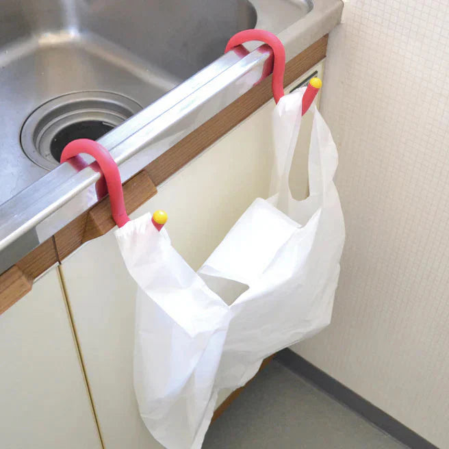 【ブルー】くねくね曲がって 使い方無限大! くねローゼ マルチバンド 多目的バンド 結束バンド/スマホスタンド/ゴミ袋フック 小島通商