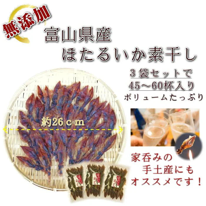 日本海産ほたるいか素干し 25g入り×3袋 メール便送料無料 魚系 おつまみ お試し いか イカ ホタルイカ素干し DM便発送 コロナ 応援 食品 訳あり お取り寄せグルメ 食品ロス 在庫処分