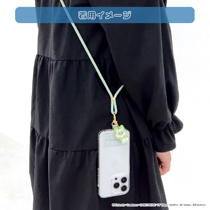 サンクレスト ポケモン:アクリルチャーム付き 【プリン】 スマホショルダー ストラップ
