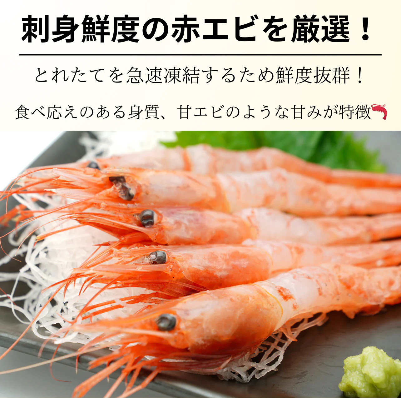 【お刺身OK!】天然【生】むきえび業務用たっぷり1kg(約70尾※大小バラツキあり)🦐 海老 エビ 赤エビ むき身赤海老 剥き身 生エビ えび