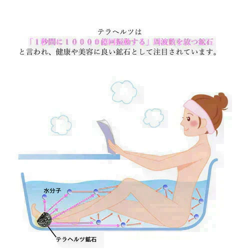 テラヘルツ健康温泉石 200g / 温泉 石 美容効果 健康 健康促進 鉱石 入浴剤 水晶 テラヘルツ さざれ石 入浴剤 あったか テラヘルツ お風呂に入れる 温泉 健康 美容 美容に良い