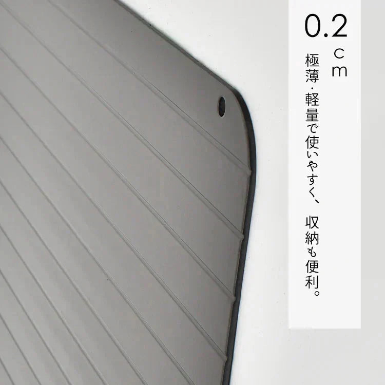 【ブラックSサイズ】解凍プレート 解凍まな板 SNS話題 急速解凍 時間短縮