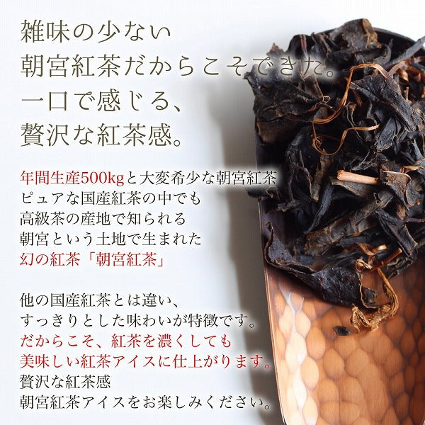 京都 「プレミアムアイス宇治抹茶&朝宮紅茶 各4個(計8個)」【送料込み】