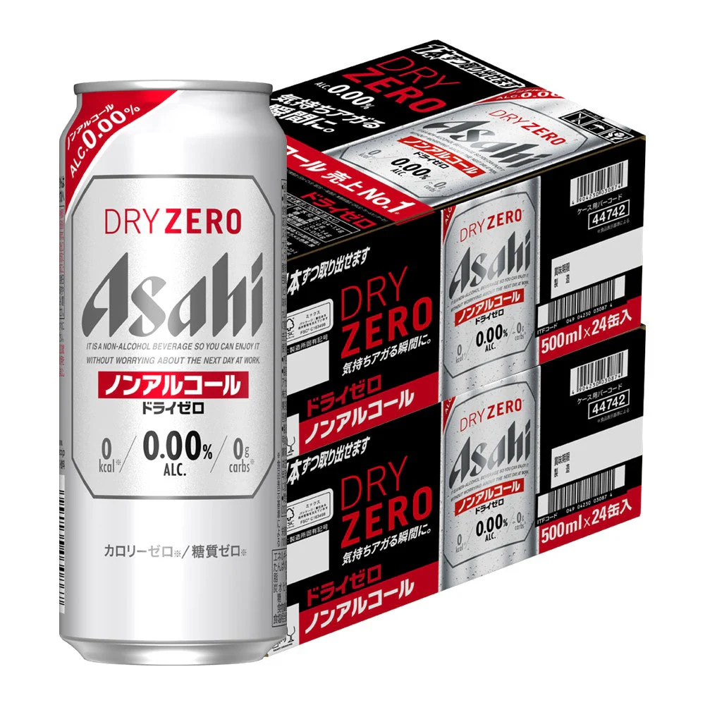 アサヒ ドライゼロ 500ml×2ケース/48本