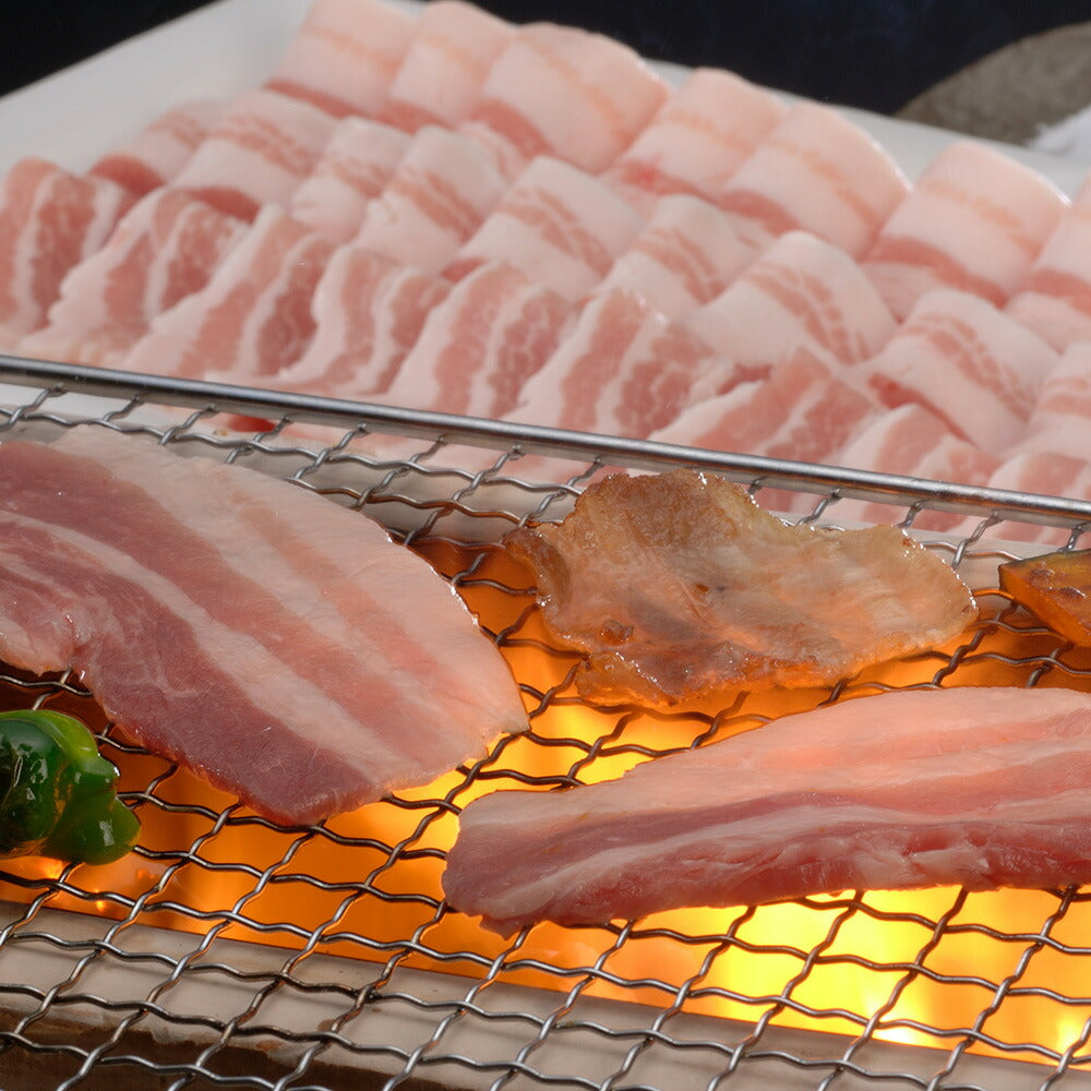 【3人シェア買いでお得】山形県食肉公社認定 山形豚 バラ焼肉(600g)