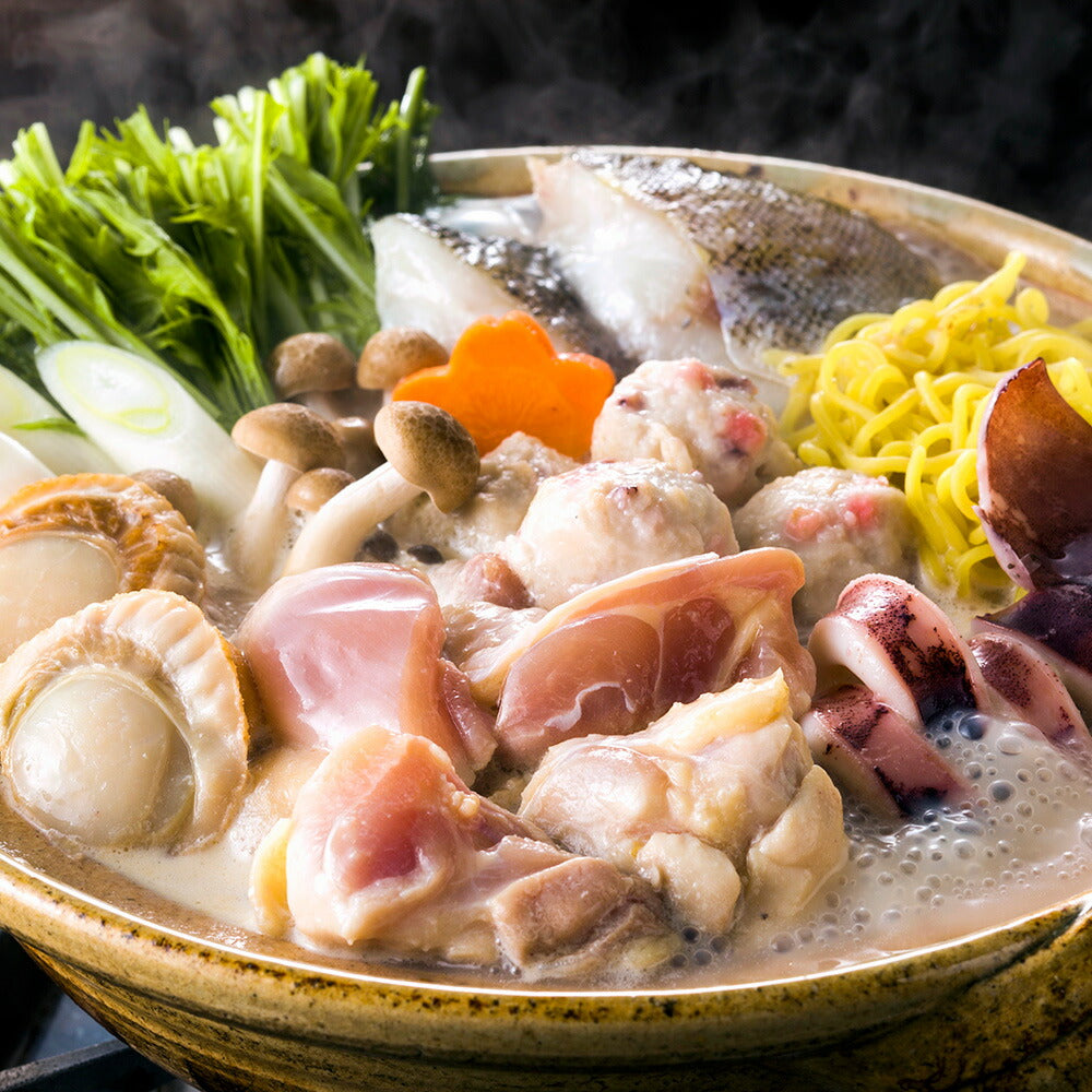 【3人シェア買いでお得】北海道 鶏白湯鍋 (トリパイタンナベ)