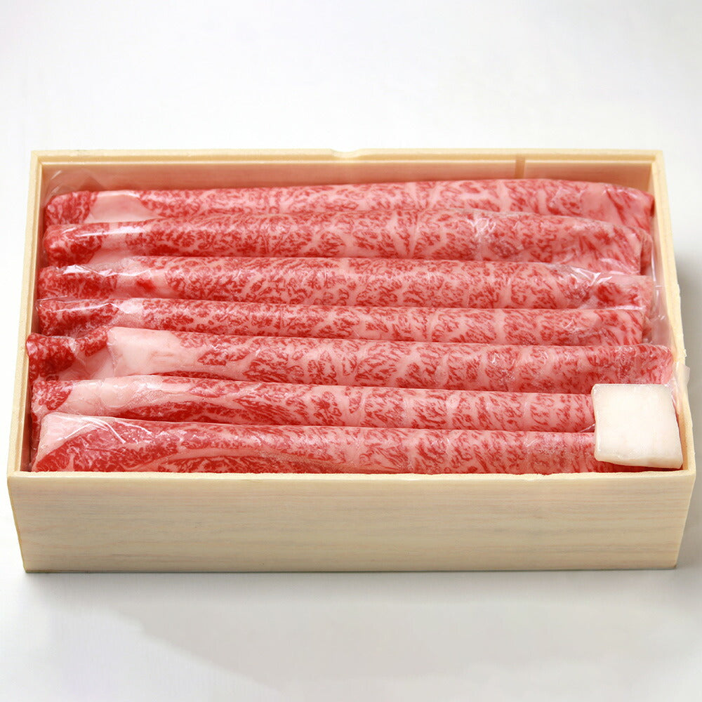 東京 人形町 日山 黒毛和牛肩・肩ロースすき焼き 各400g【送料込み】