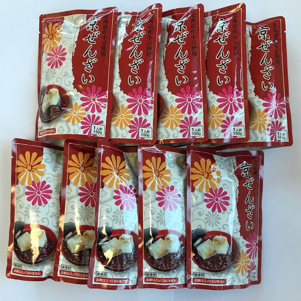 京都 都製餡 京ぜんざい 150g×10【送料込み】