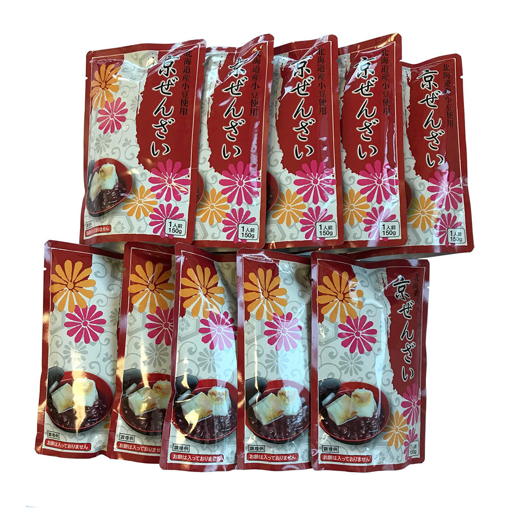 京都 都製餡 京ぜんざい 150g×10 善哉 和菓子 お菓子 スイーツ【送料込み】
