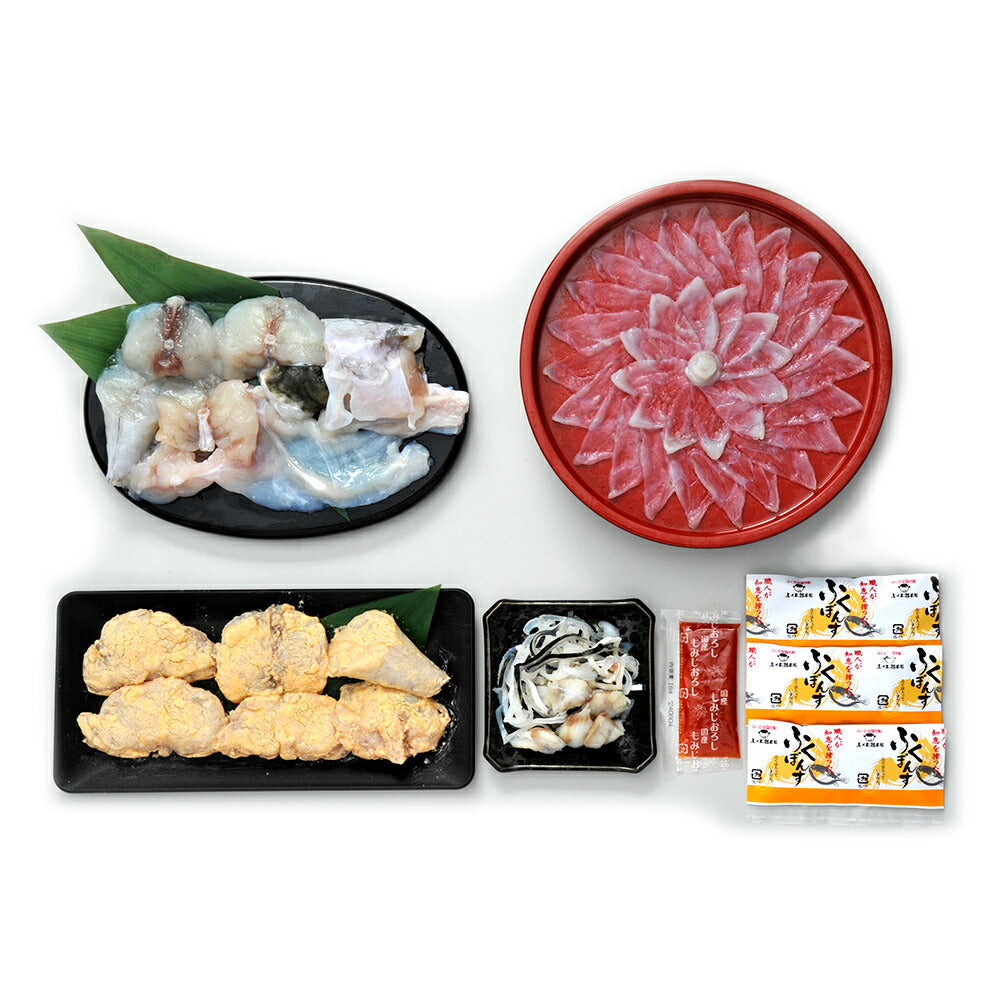 福岡 ふく太郎本部 ふく冬の懐石(2人前) フグ ふぐ刺し ふぐ刺身【送料込み】