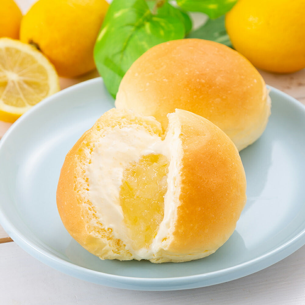 広島 八天堂 とろける瀬戸内くりーむパンレモン6種12個詰合せ スイーツ パン【送料込み】【二重包装不可】【お届け不可地域:離島】