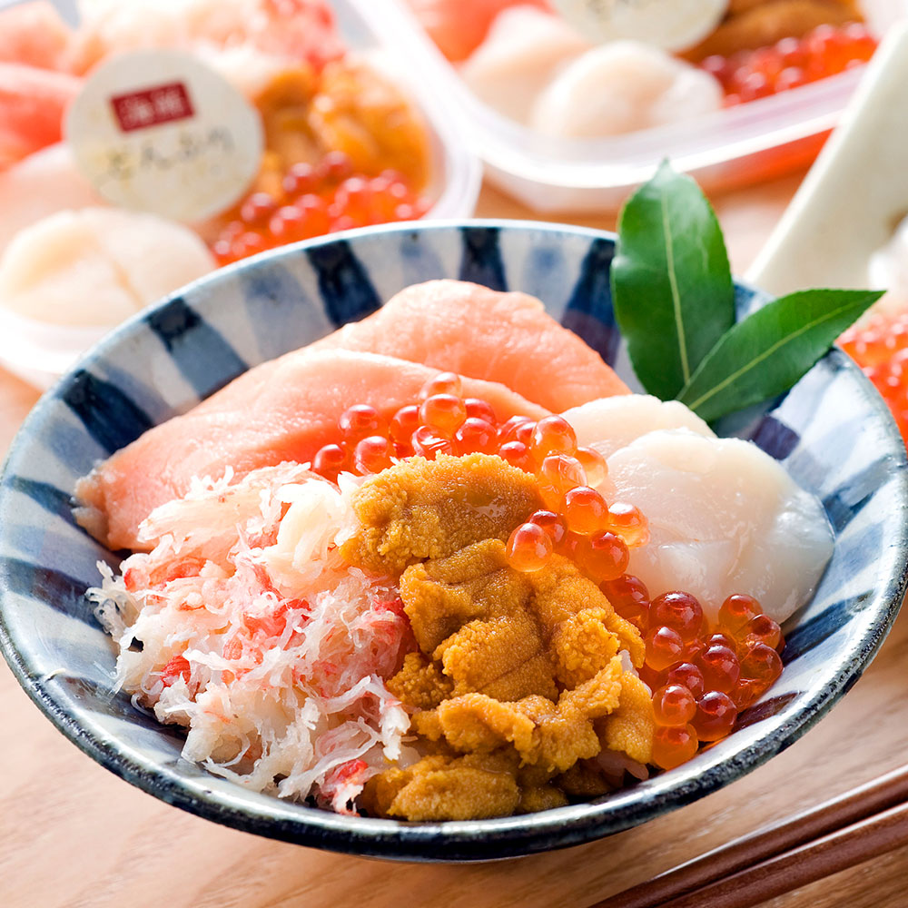 北海道 札幌バルナバフーズ 海鮮丼の具 惣菜 ご飯もの【送料込み】【二重包装不可】【お届け不可地域:離島】