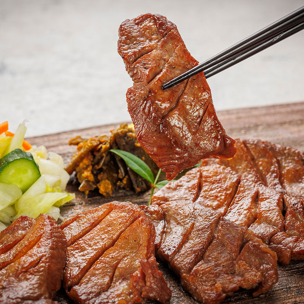 宮城・仙台 味の牛たん喜助 職人仕込牛たん詰合せ 130g×2 牛肉 タン【送料込み】【二重包装不可】【お届け不可地域:離島】