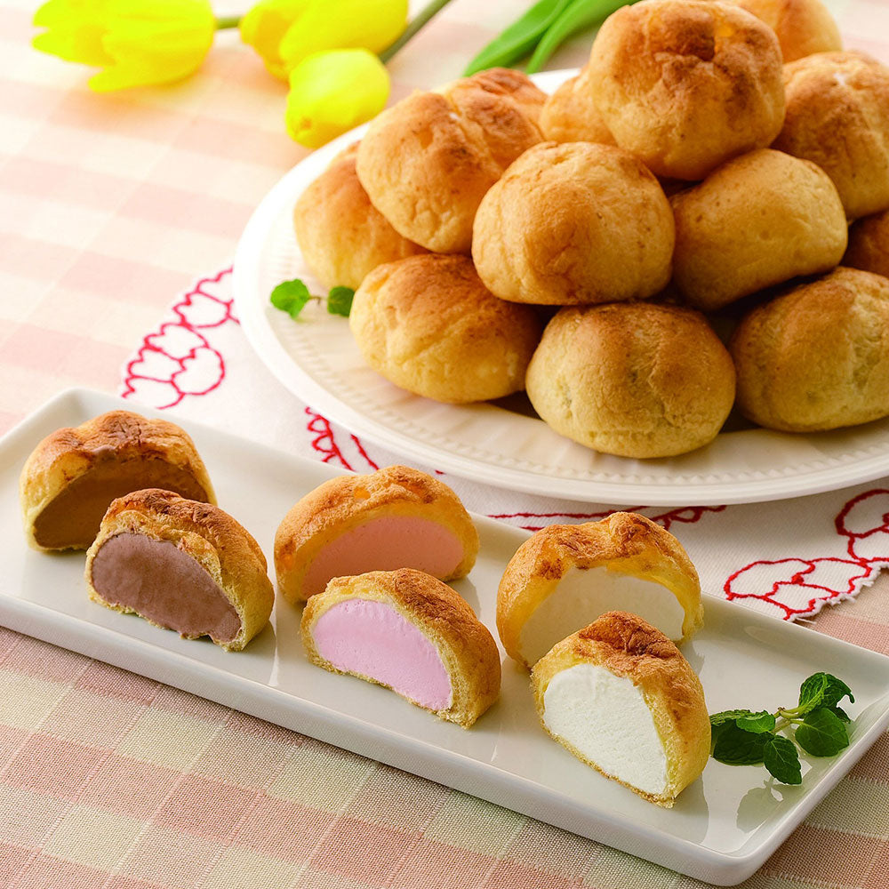 横浜浪漫館 シューアイスセット アイス スイーツ【送料込み】【二重包装不可】【お届け不可地域:離島】