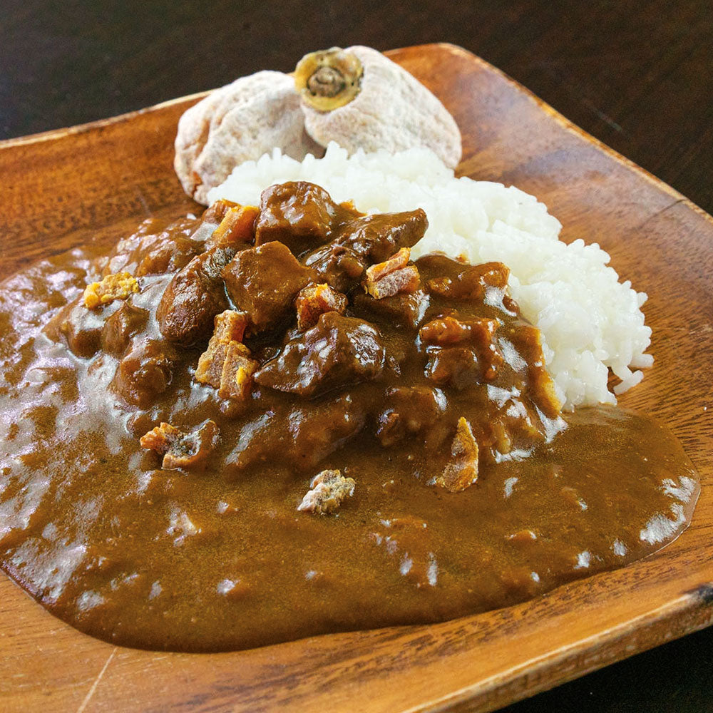 長野 お肉屋さんのこだわり みなみ信州柿カレー カレー レトルト【送料込み】【二重包装不可】【お届け不可地域:離島】