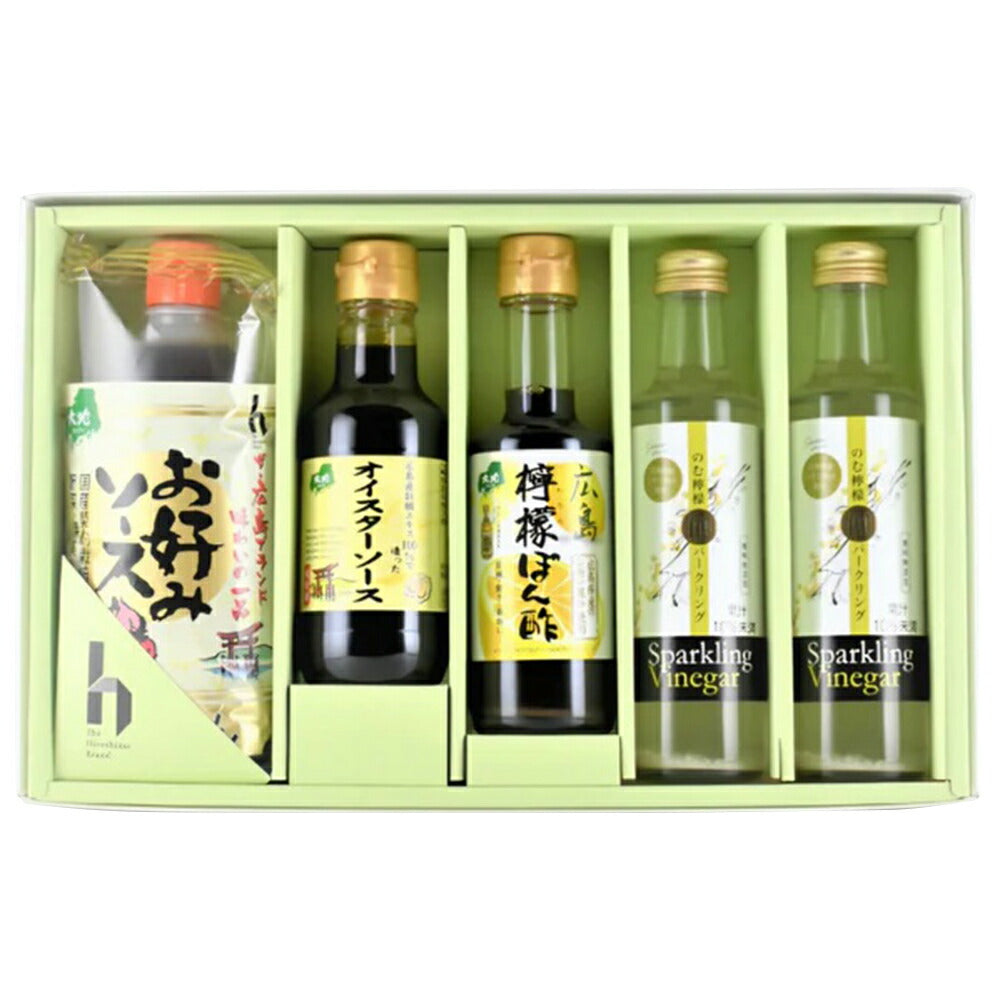 広島 センナリ 広島産シリーズギフト 調味料 詰合せ【送料込み】【二重包装不可】【お届け不可地域:離島】