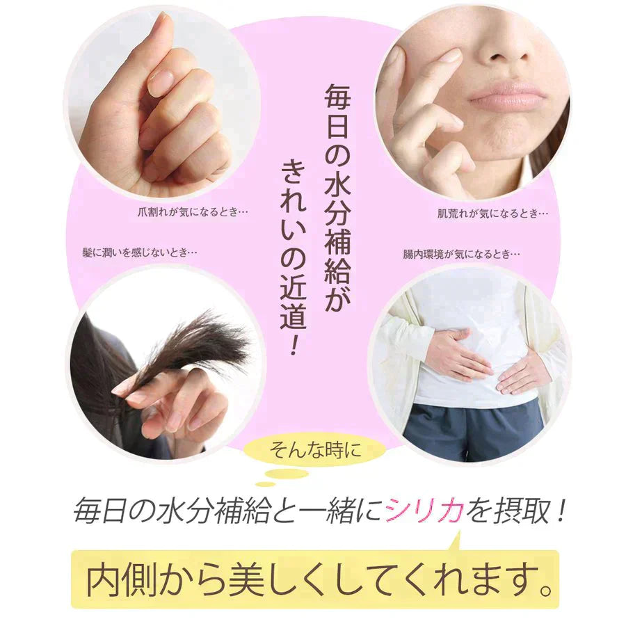 シリカ水 500ml 40本  Shiny days (シャイニーデイズ) 高濃度シリカ水 シリカウォーター ミネラルウォーター 天然水 天然シリカ水 ケイ素水 水 軟水 国産 熊本県産