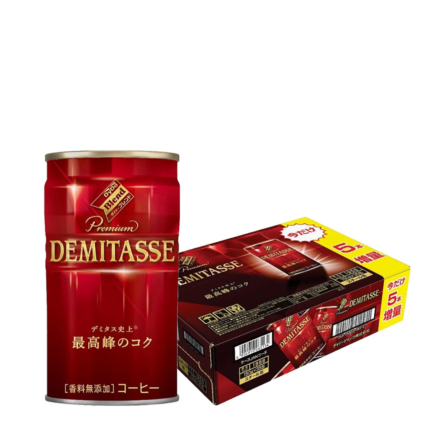 ダイドーブレンド デミタスコーヒー 缶 150ml×1ケース/30本