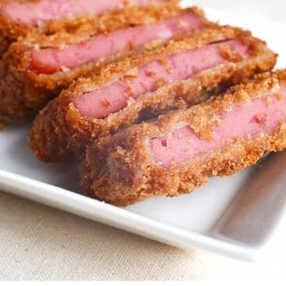 厚めカットなのでハムカツに最適! 【2kg】大手ハム会社の規格外ロースハム(1kg×2袋)
