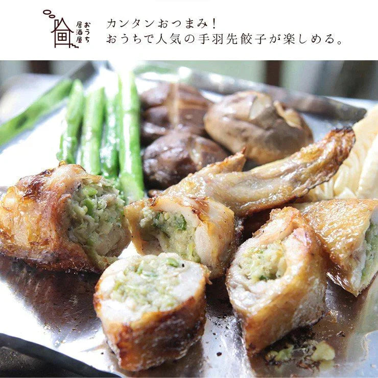 手羽先餃子(手羽餃子/てばぎょうざ/手羽先ギョーザ) 10本入(約550g)  冷凍食品