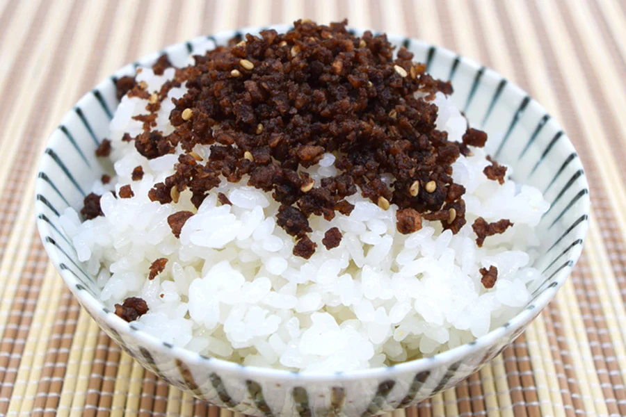 【45g×2袋】国産黒毛和牛を使用「黒毛和牛そぼろふりかけ」自慢の味!☆黒毛和牛の風味を生かした半生タイプ、すき焼き風味のお味!ご飯のお供に最高☆