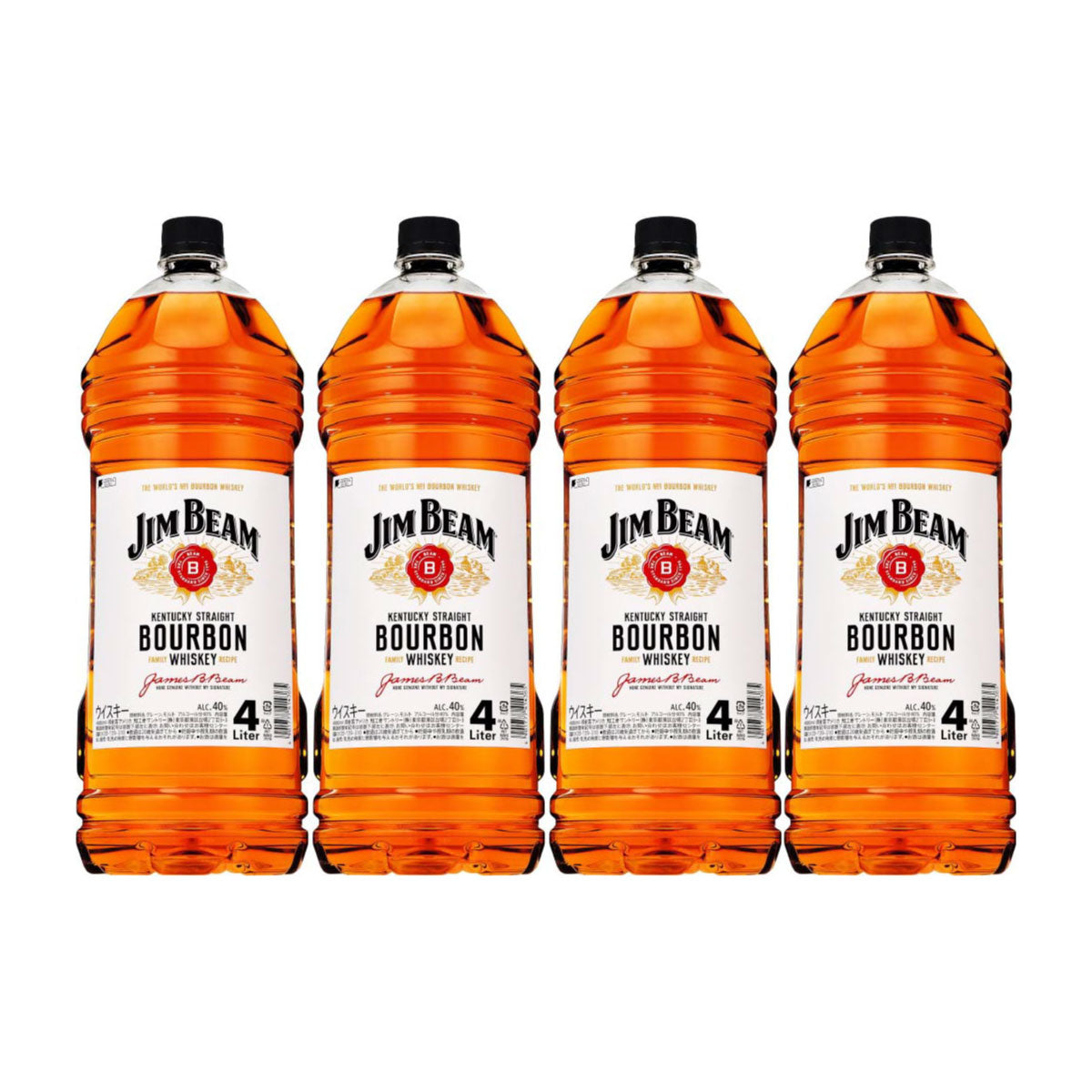 ジムビーム4リットル×4本